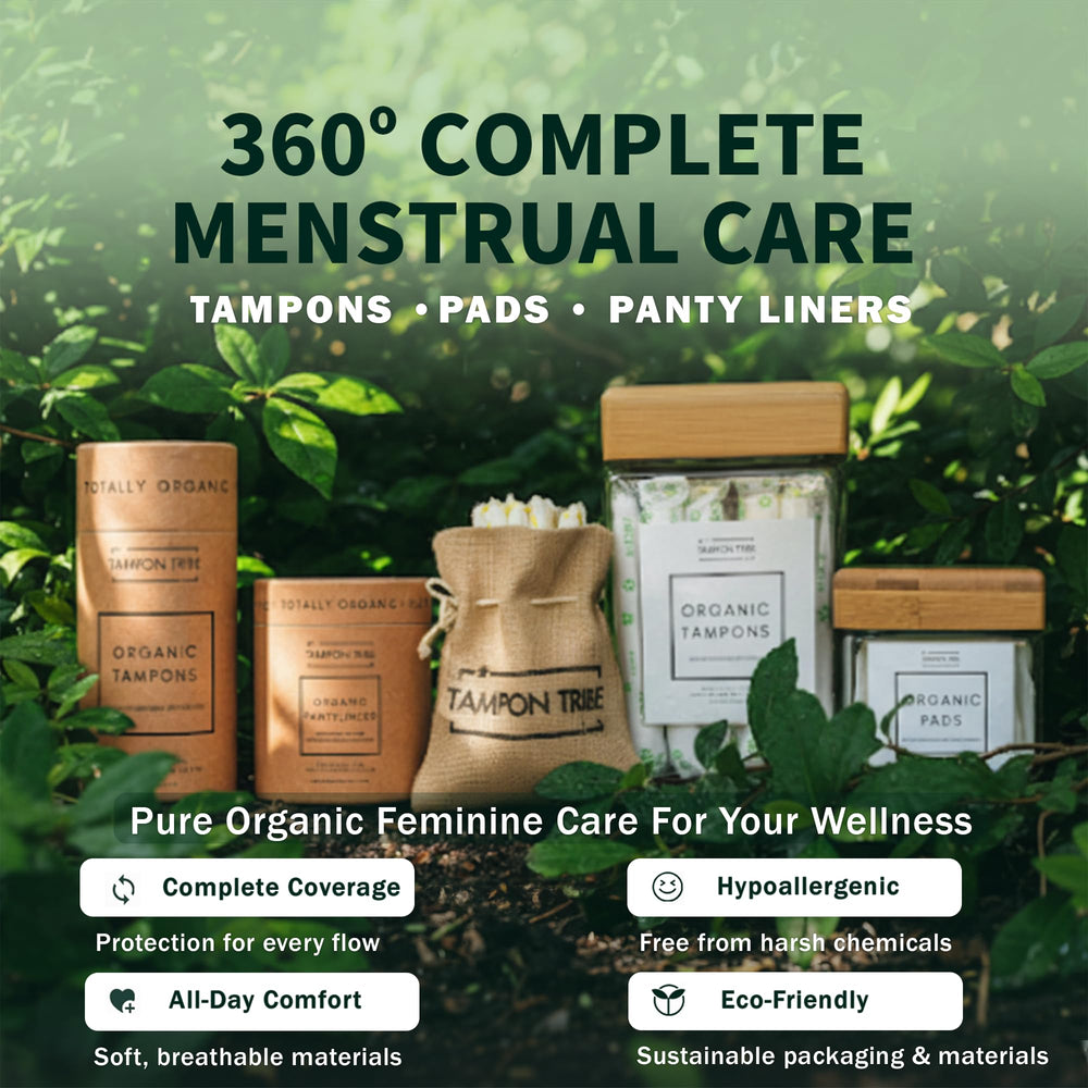 Tampon Tribe eco-friendly packaging highlights sustainable materials