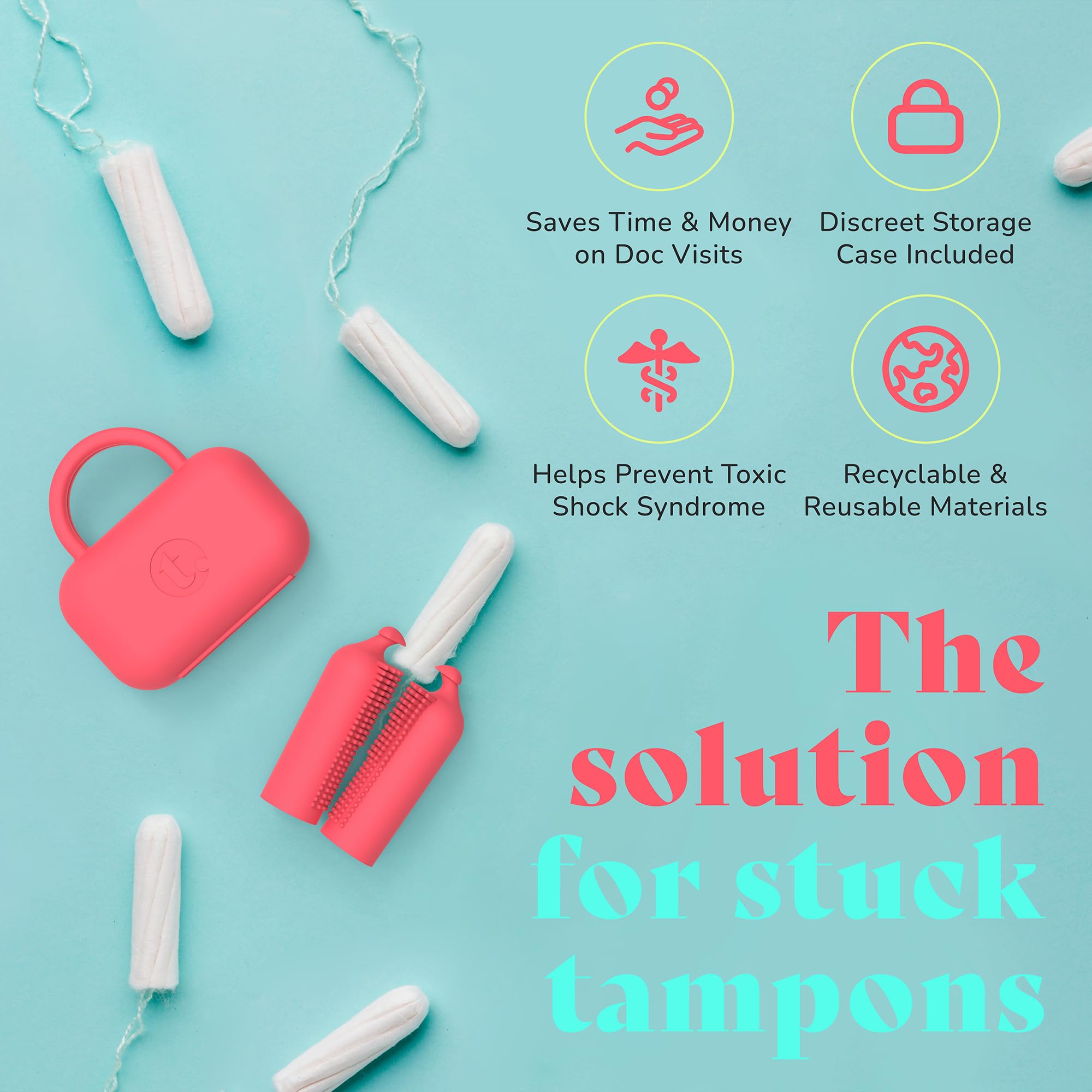 TAMPOUT reusable design emphasizes hygiene across multiple cycles.