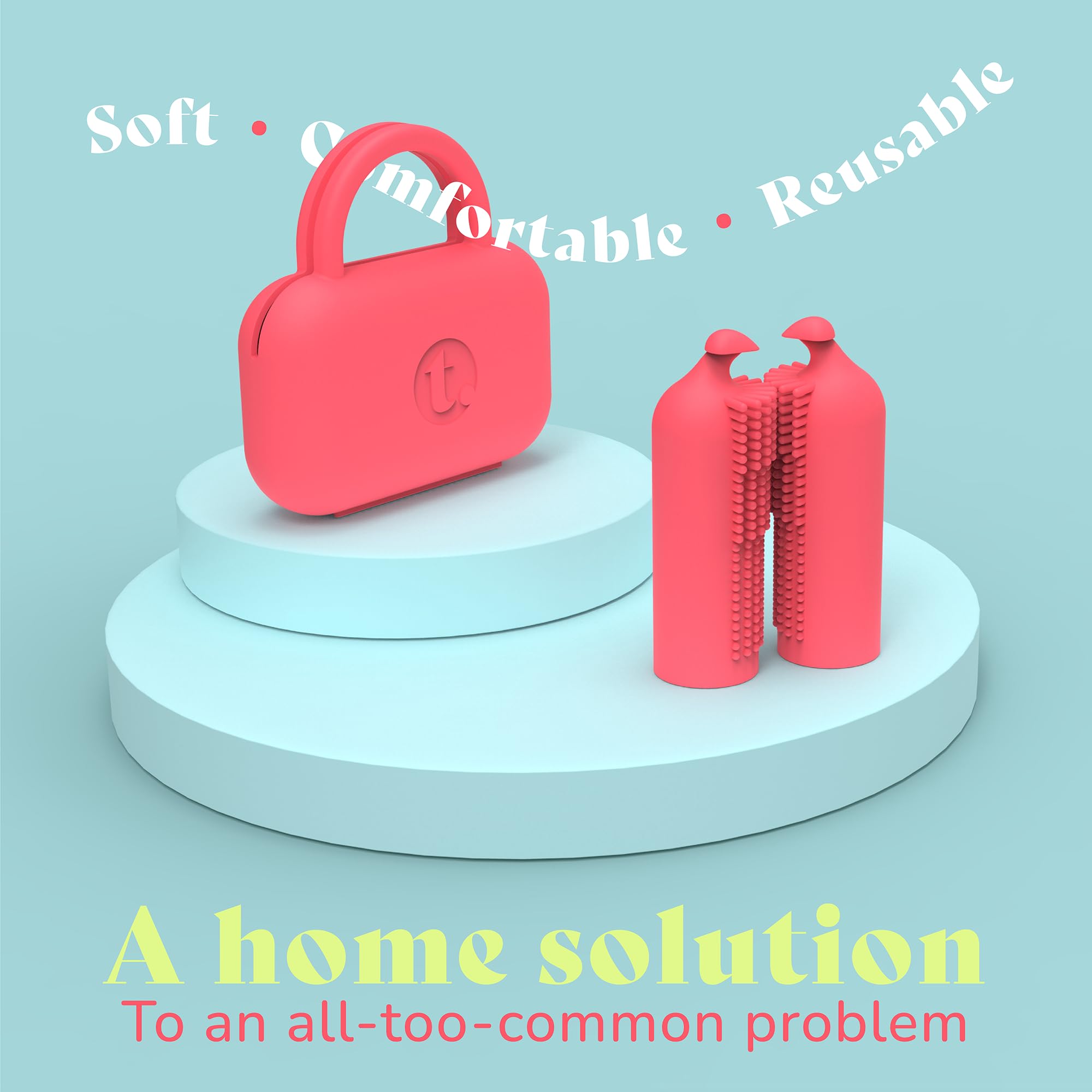 TAMPOUT soft flexible tip eases retrieval with minimal discomfort.