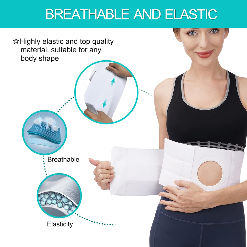 TANDCF opening keeps stoma access clear while securing the bag
