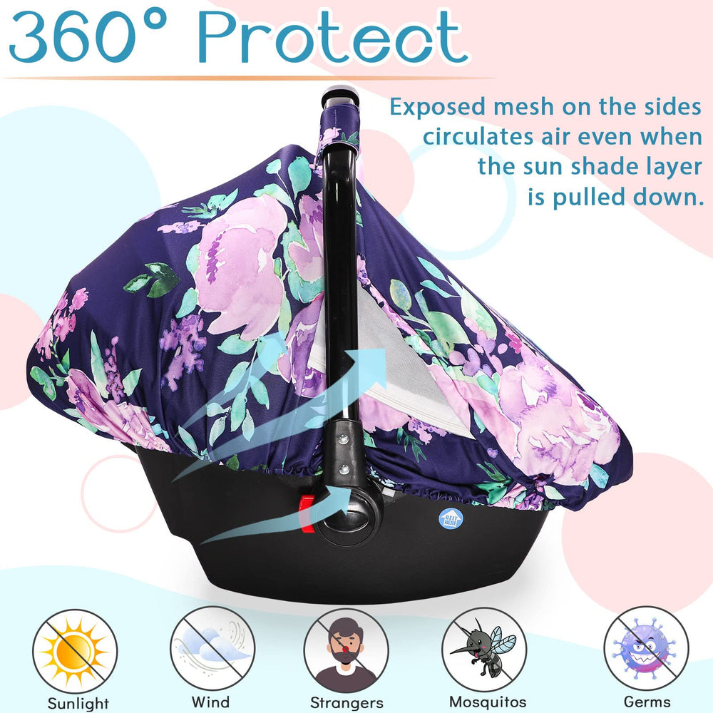 TANOFAR privacy sun shade keeps wind and strangers away during car trips