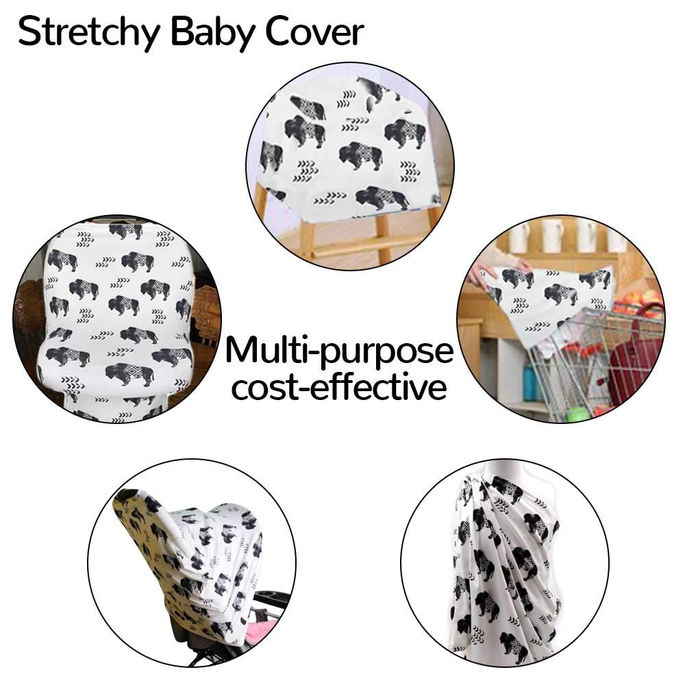 TANOFAR Buffalo high chair cover protects surfaces during mealtimes.