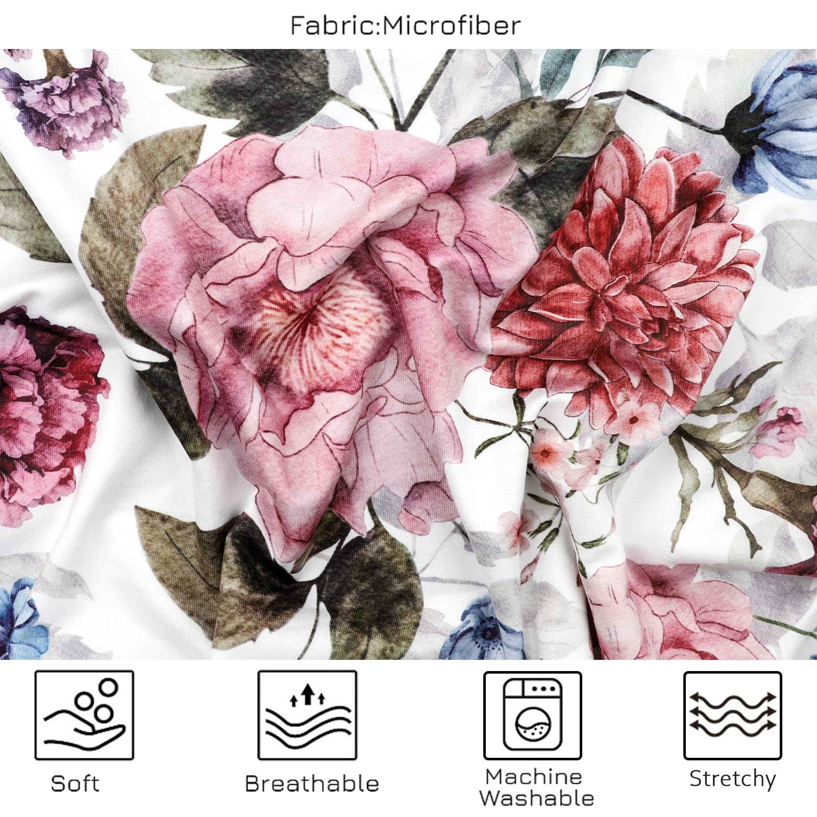 TANOFAR car seat cover peony provides privacy during outings and sun protection.