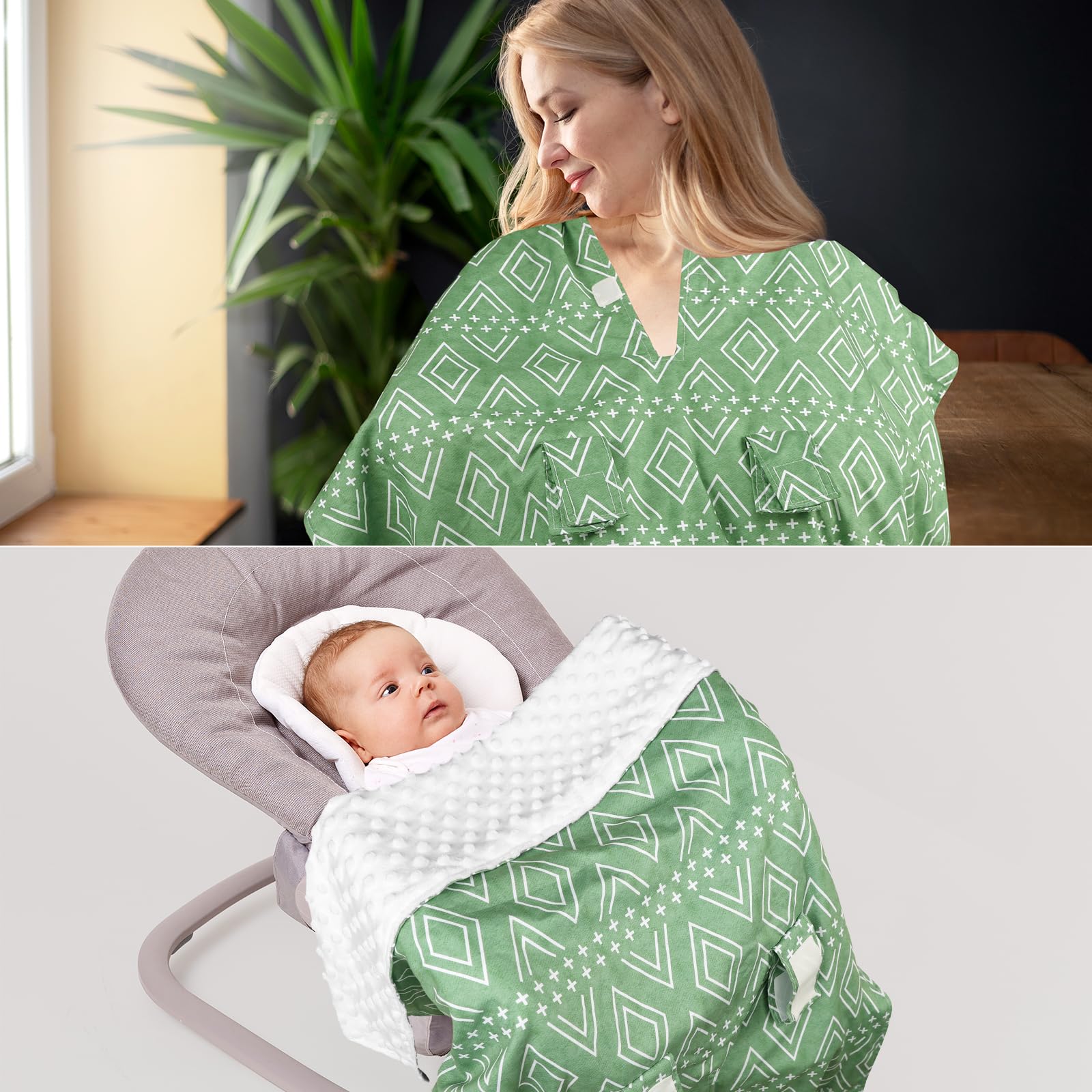 TANOFAR diaper-changing pad creates a clean, comfortable space.