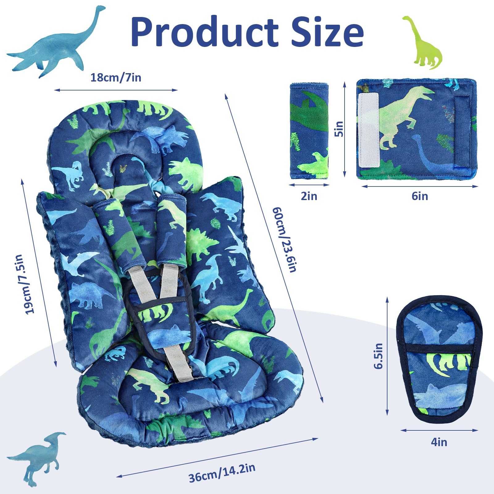 TANOFAR Dinosaur reversible design for year-round comfort