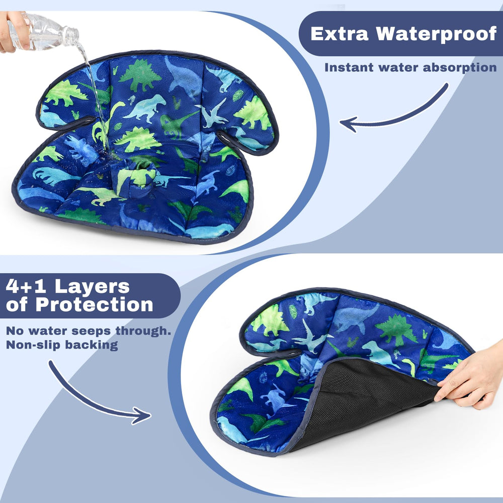 TANOFAR double-layer protection contains diaper leaks and spills for mess-free rides