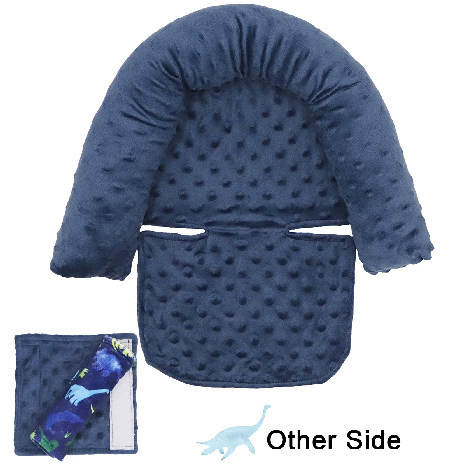 Tanofar Head Support for infant strollers ensures stable neck alignment