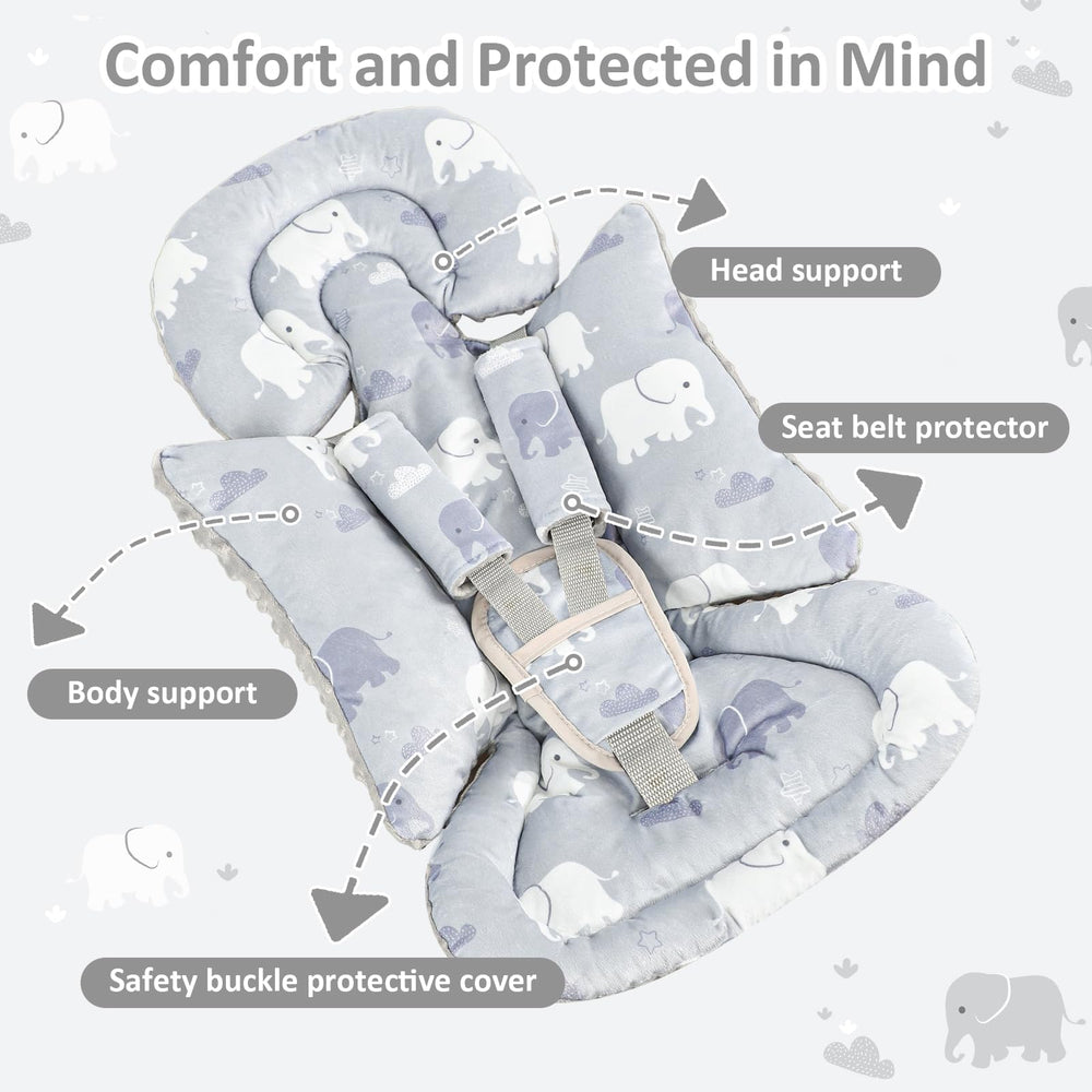 TANOFAR infant body cushion 25x15 inches for balanced newborn support