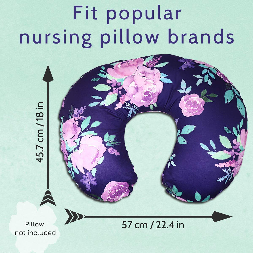 TANOFAR machine-washable nursing pillow slipcover for easy cleaning