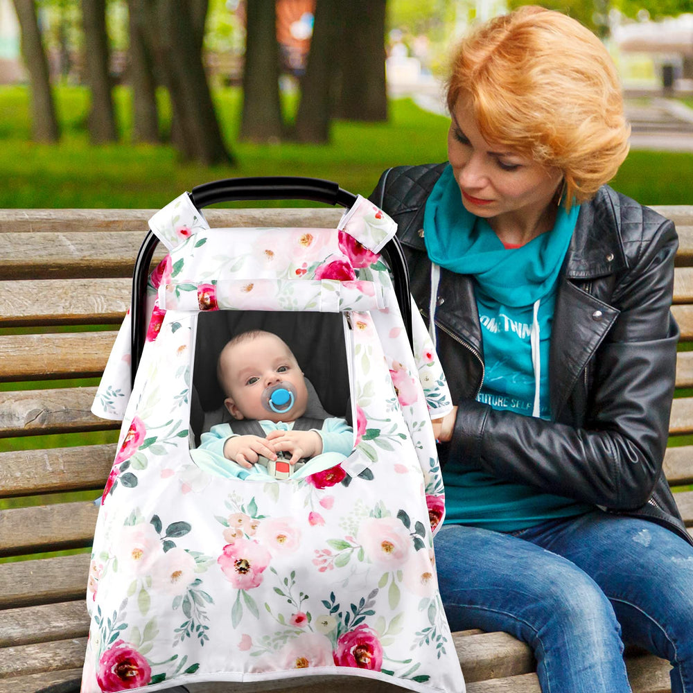 Tanofar-multi-use-nursing-cover doubles as a cozy blanket.