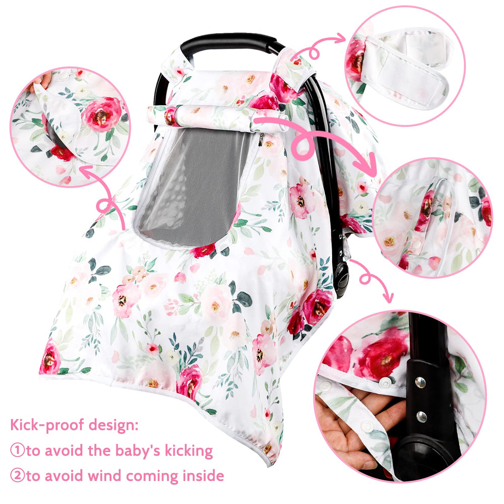 Tanofar peep-window design lets you check on baby without distraction.