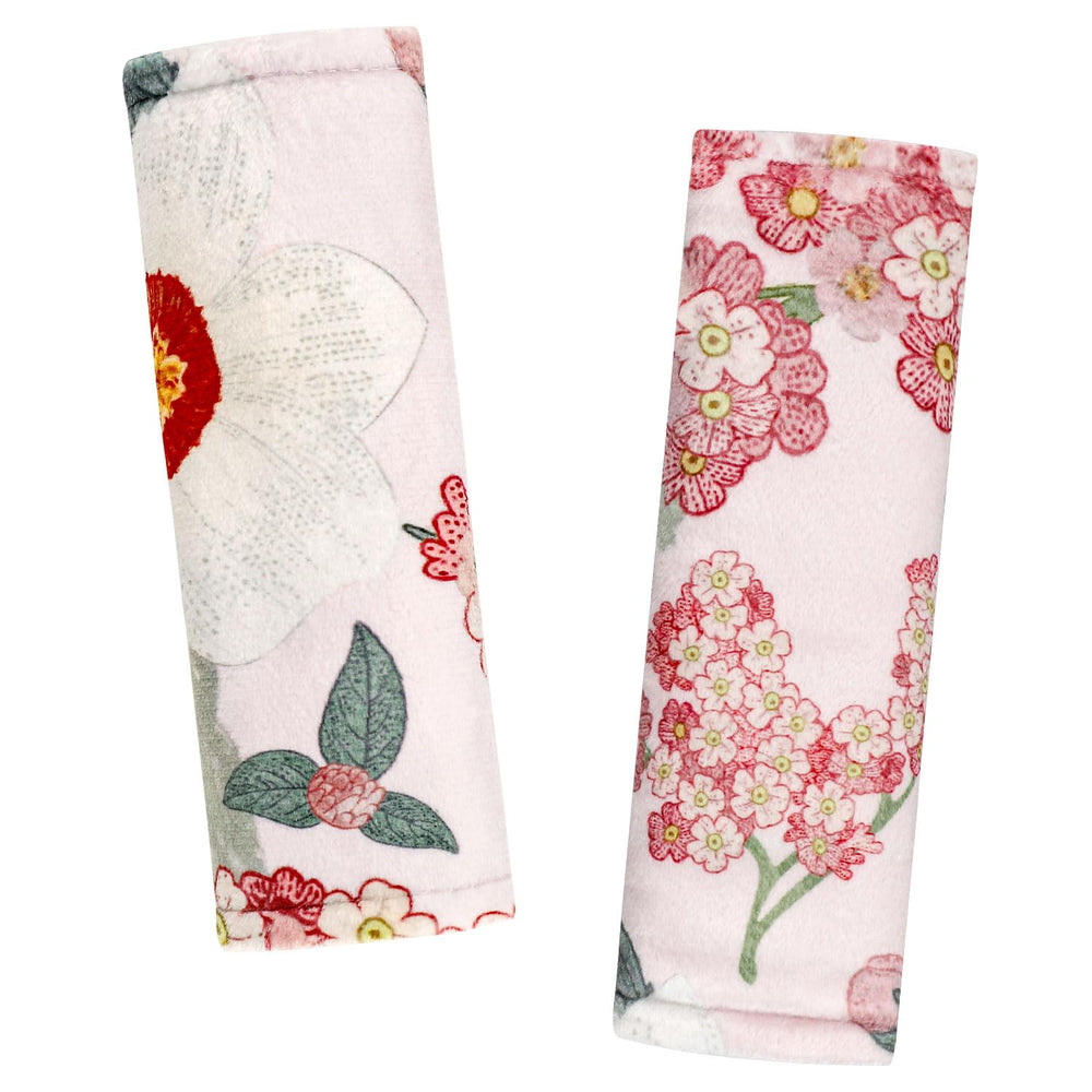 Tanofar soft flannel fleece baby strap pad protects delicate skin during car rides