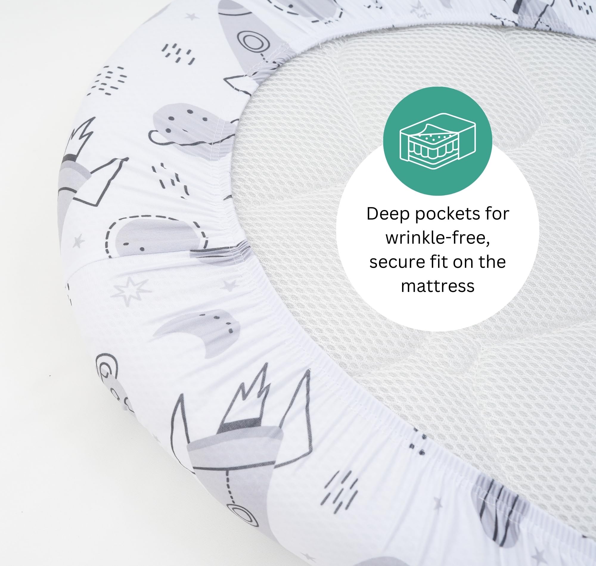 Tansy Panda 3-pack sheet set simplifies laundry routine