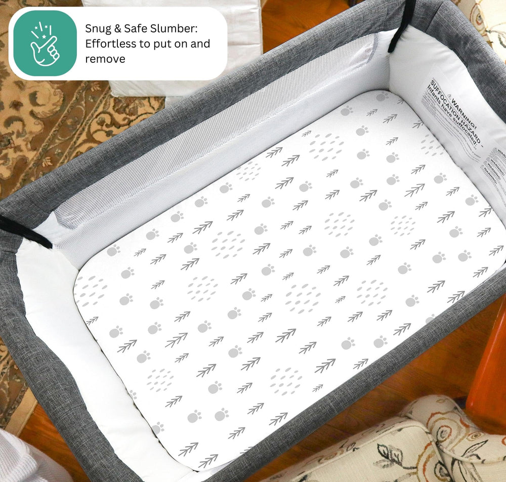 TansyPanda elastic-edge design keeps sheets smooth and wrinkle-free