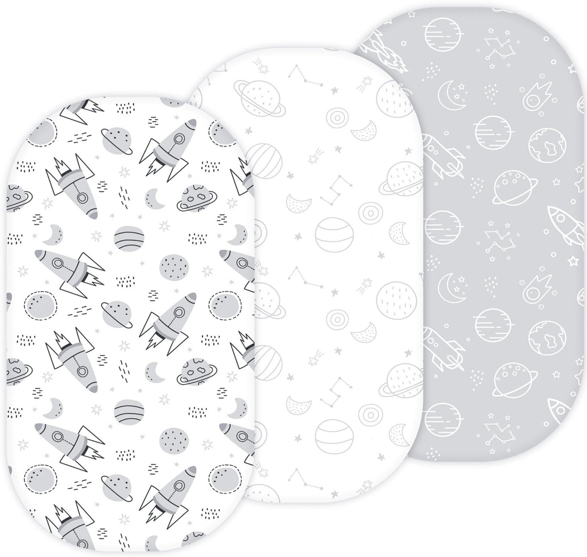 Tansy Panda bassinet sheet Karley fit for secure, wrinkle-free sleep surface