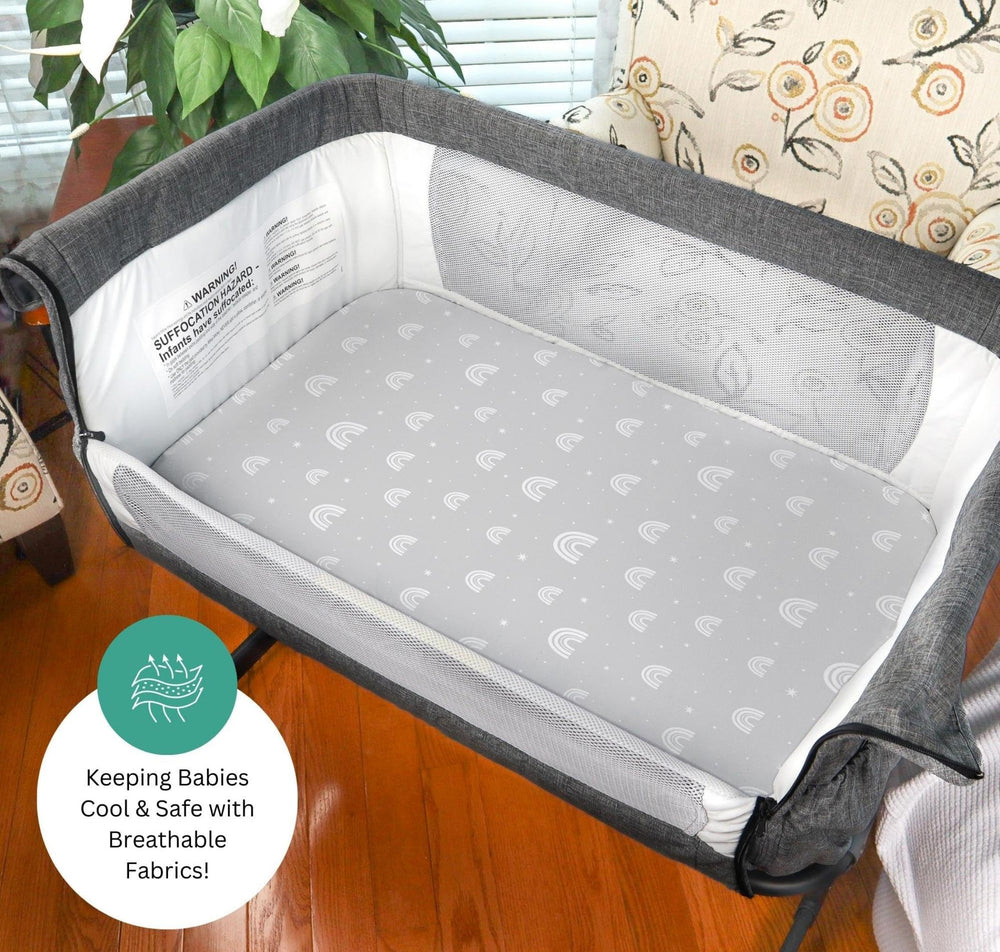 TansyPanda soft breathable fabric delivers gentle, comfortable sleep surface