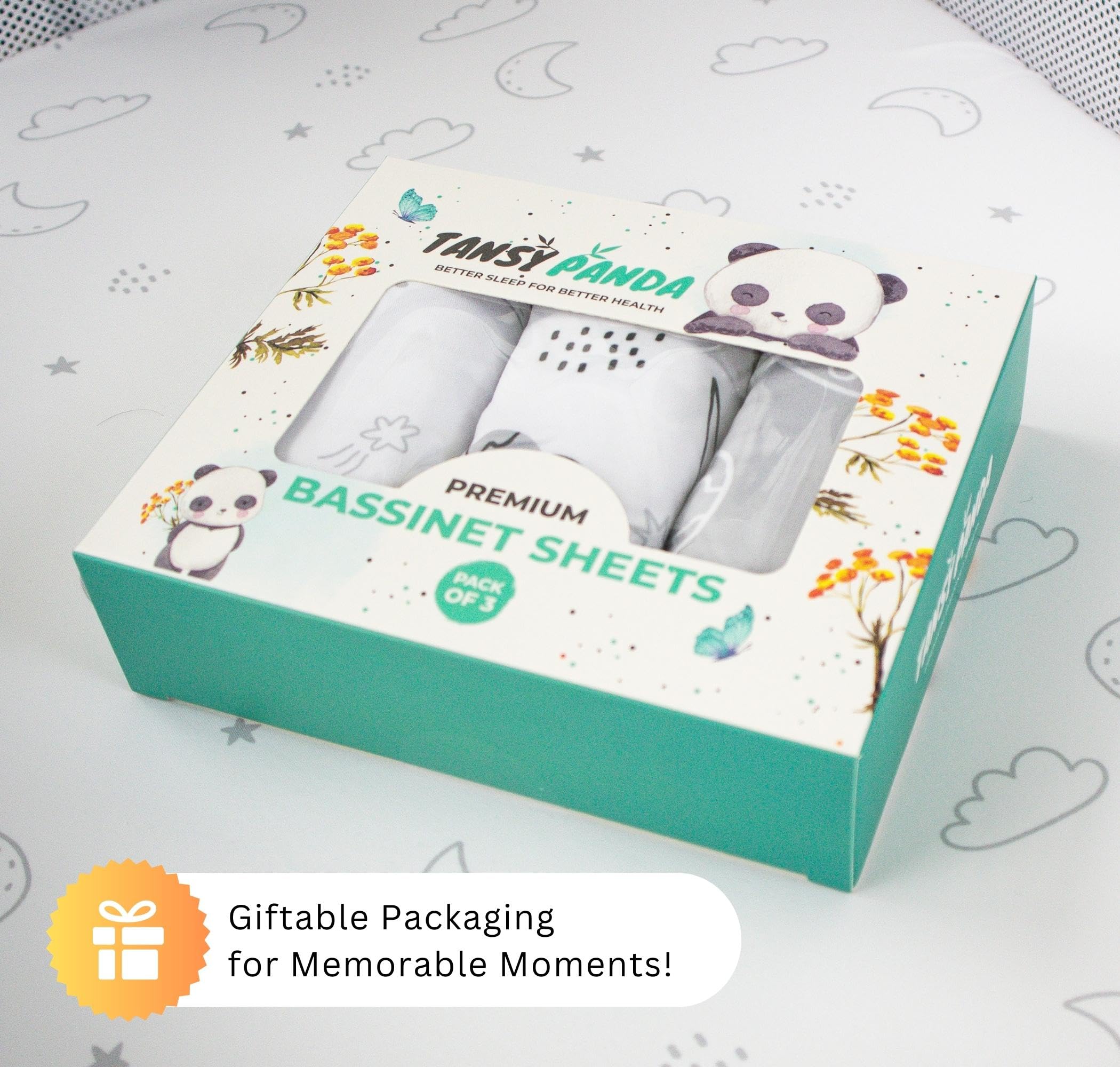 TansyPanda wrinkle-free fit reduces bunching during sleep transitions