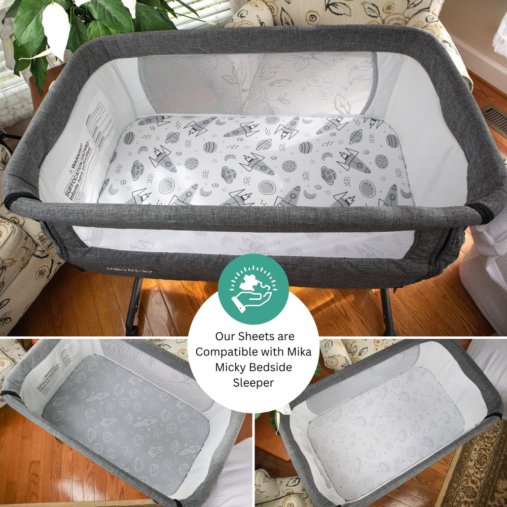 Tansy Panda Newton Baby-compatible sheet for cozy, breathable nights.