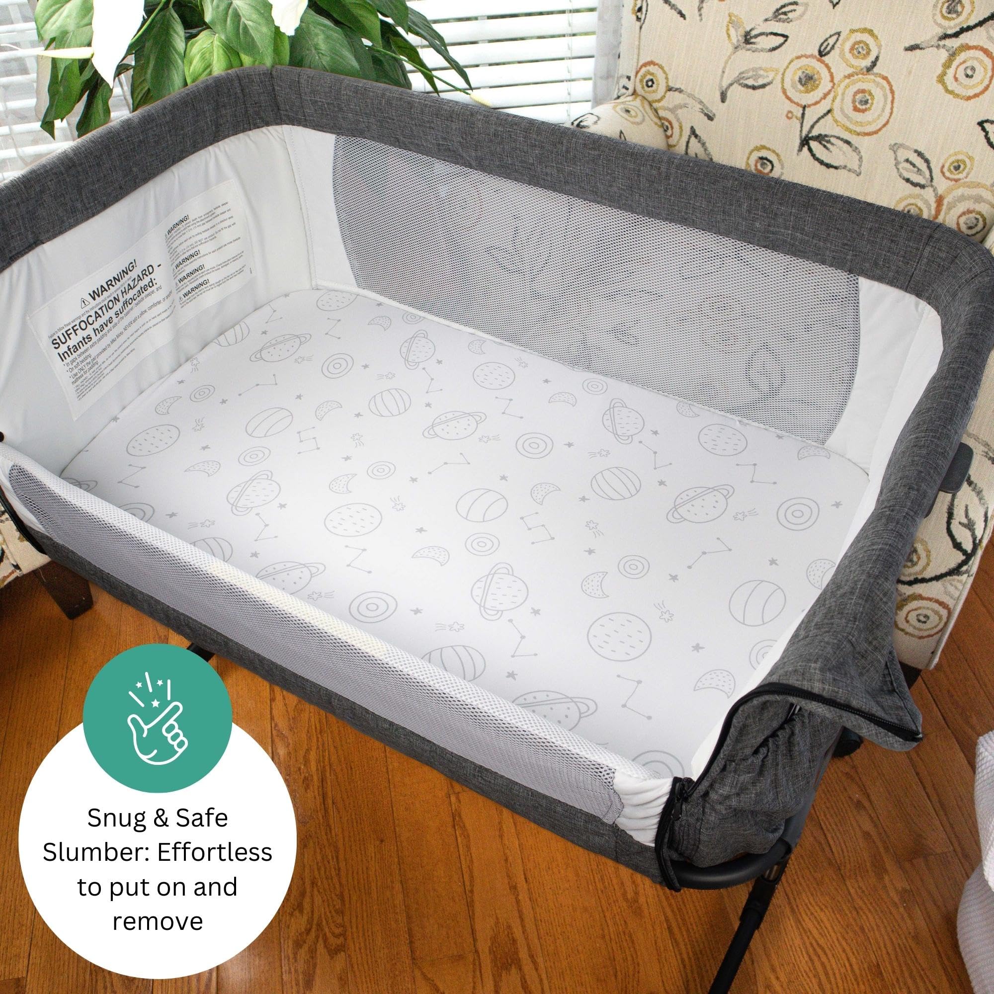 TansyPanda 3-pack keeps a clean sheet ready for bedtime routines.