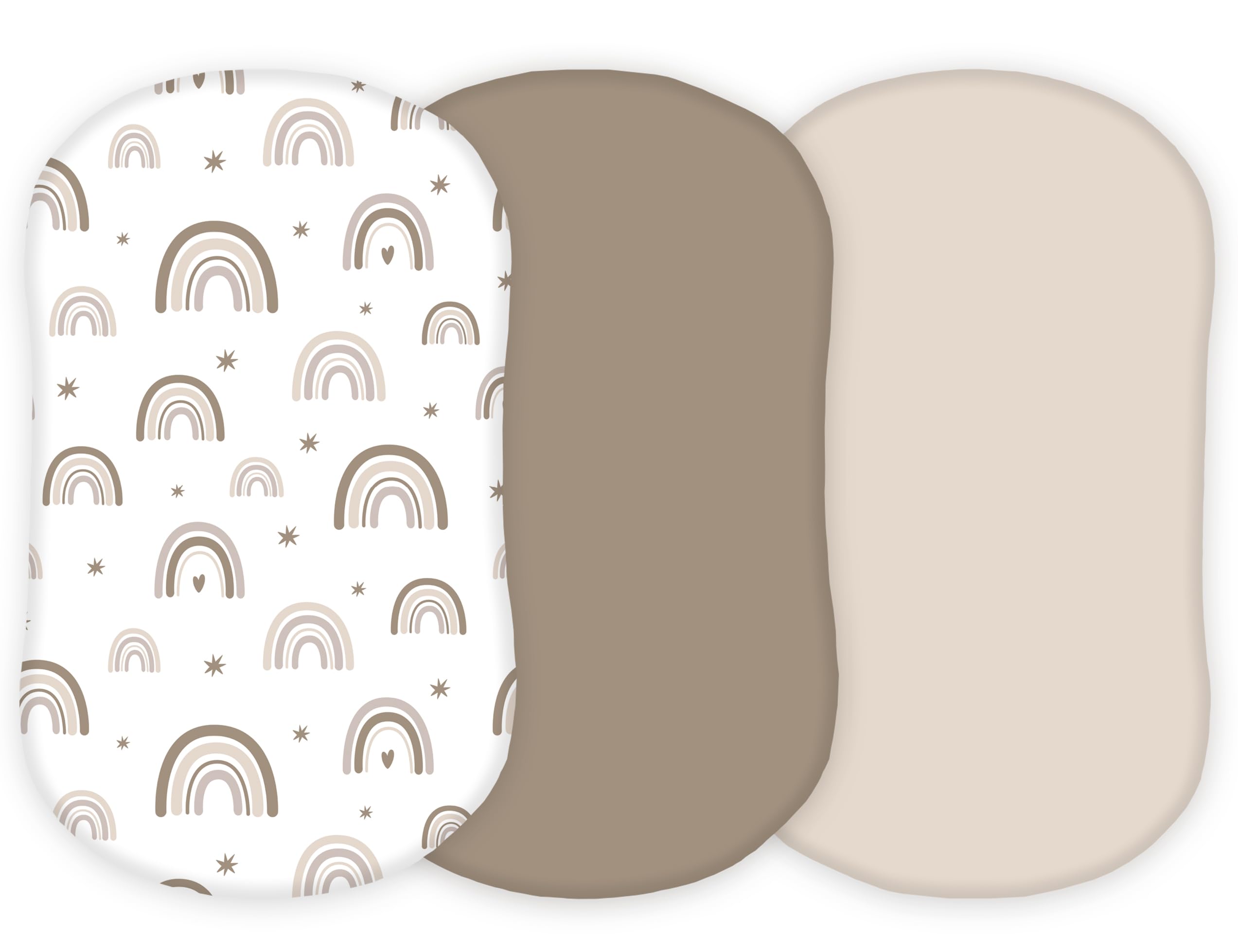 Tansy Panda muslin halo bassinet sheet fitting BassiNest Luxe for cozy, secure sleep