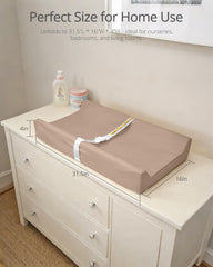 TAOCI changing pad safety strap adds secure stability for calm diaper changes