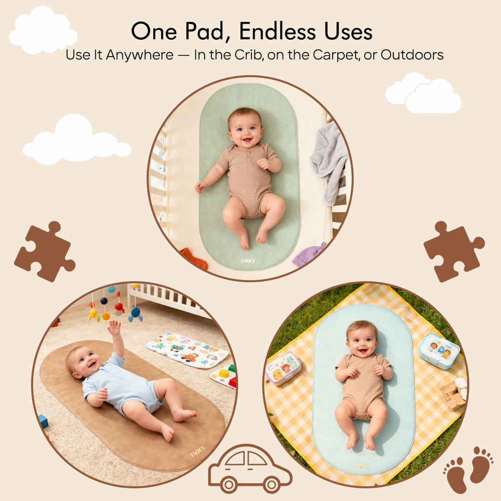 TAOCI gift-ready changing pad for new parents and baby showers