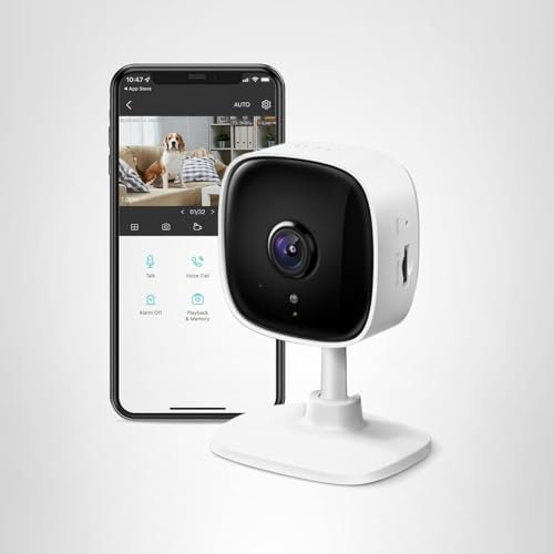 Tapo C100 supports microSD and cloud storage for easy footage access.