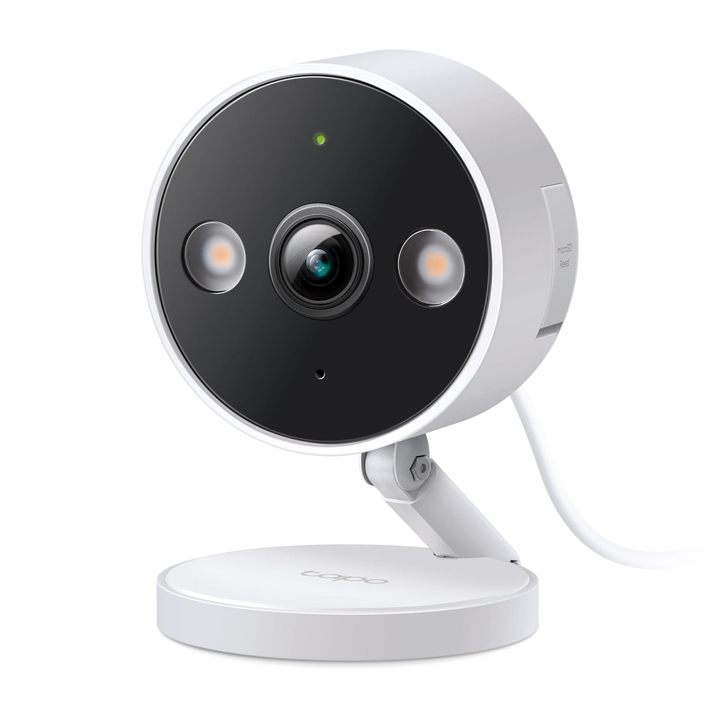Tapo C120 in 2K QHD video for crisp home monitoring.