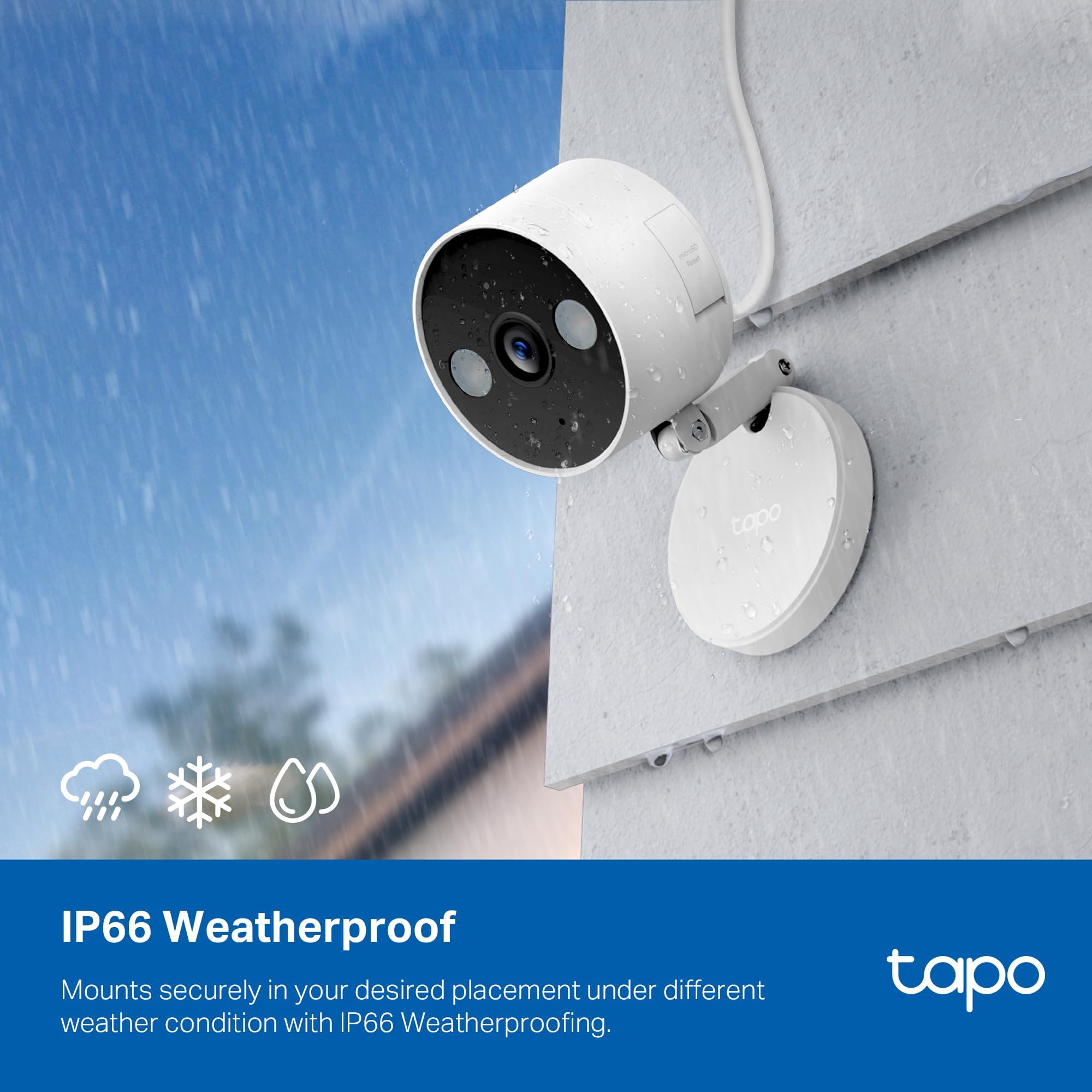 Tapo C120 AI detections power smart alerts.