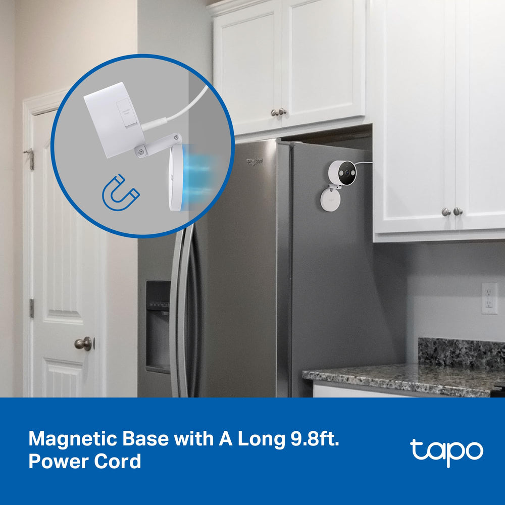 Tapo C120 privacy zones help protect sensitive areas.
