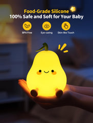 Tarinks silicone night light for kids offers soft, safe tactile interaction.