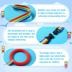 Tatuo Toddlers Walking Rope handle close-up shows sturdy lock.