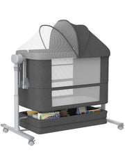 TaurRabble 4-in-1 bassinet for versatile sleep setups and easy room integration.