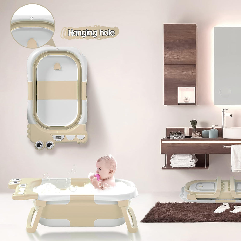 Tavlshero baby bathtub detachable cushion for head and neck support.