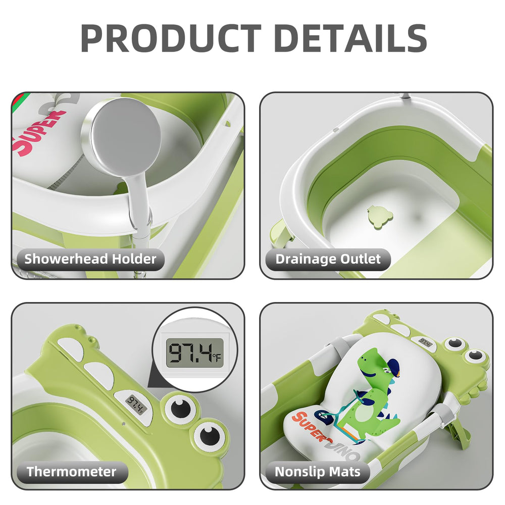 Tavlshero crocodile design adds charm during bath time.