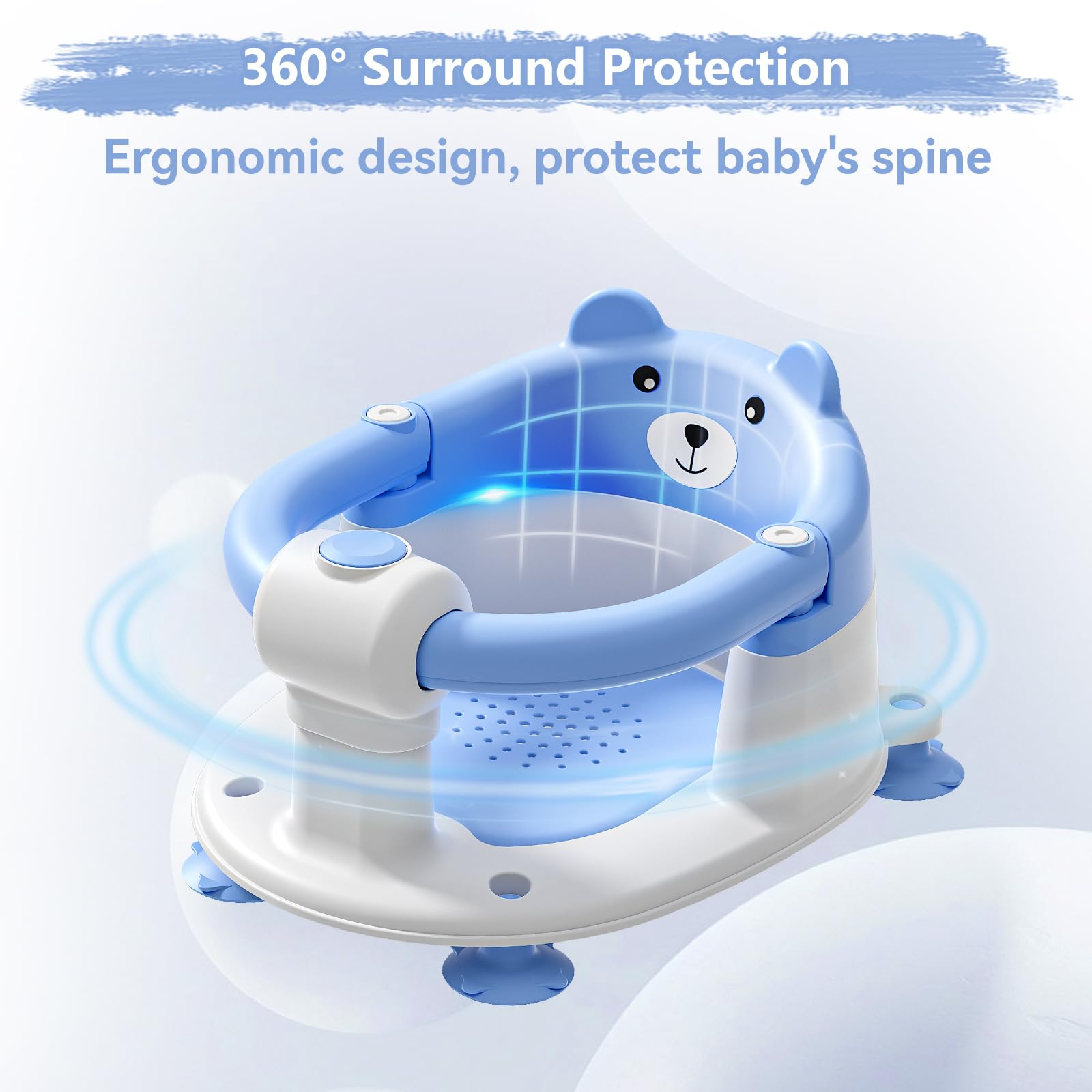 Tavlshero gift-ready bath chair ideal for new parents.