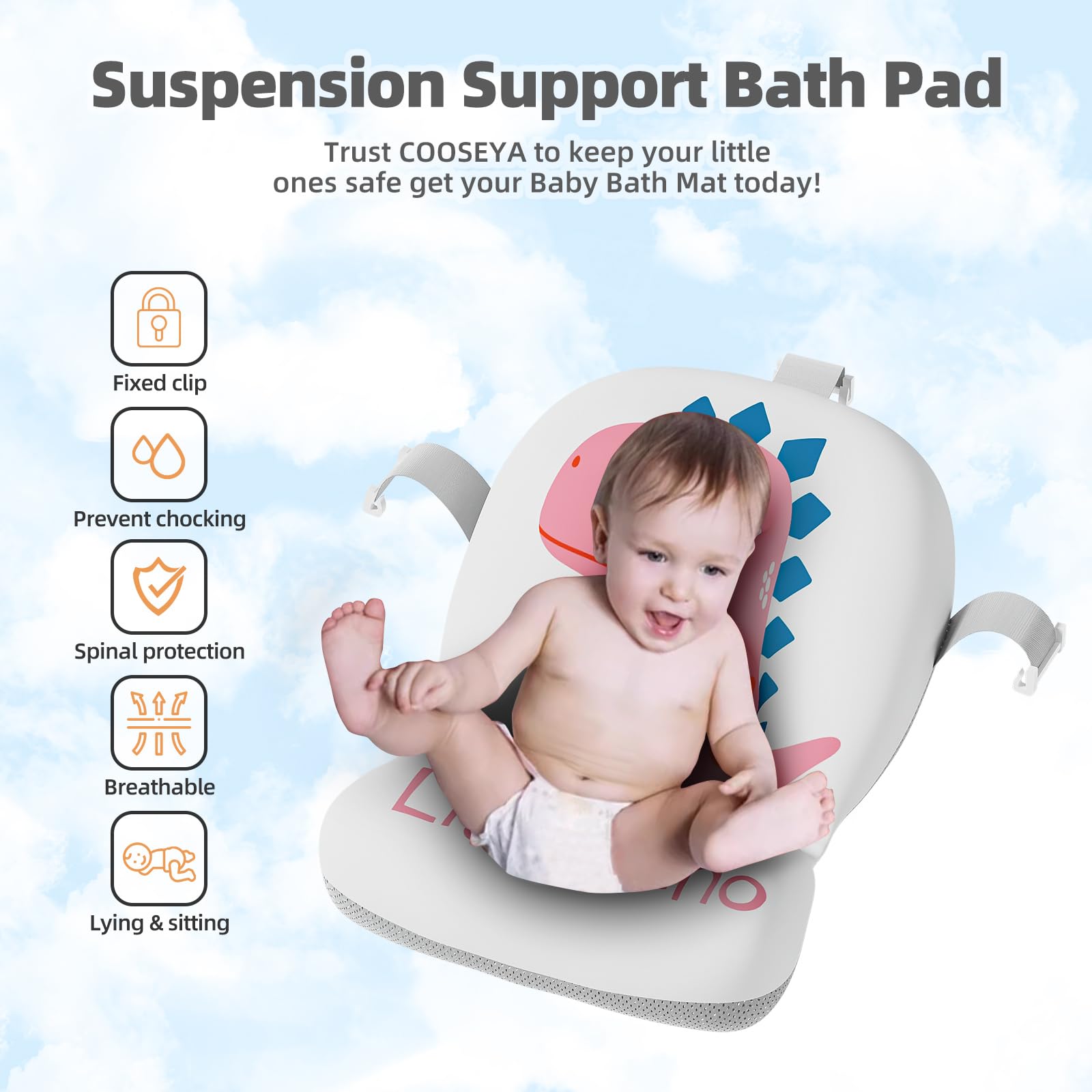Tavlshero pink collapsible baby bath tub suitable from newborn to toddler.