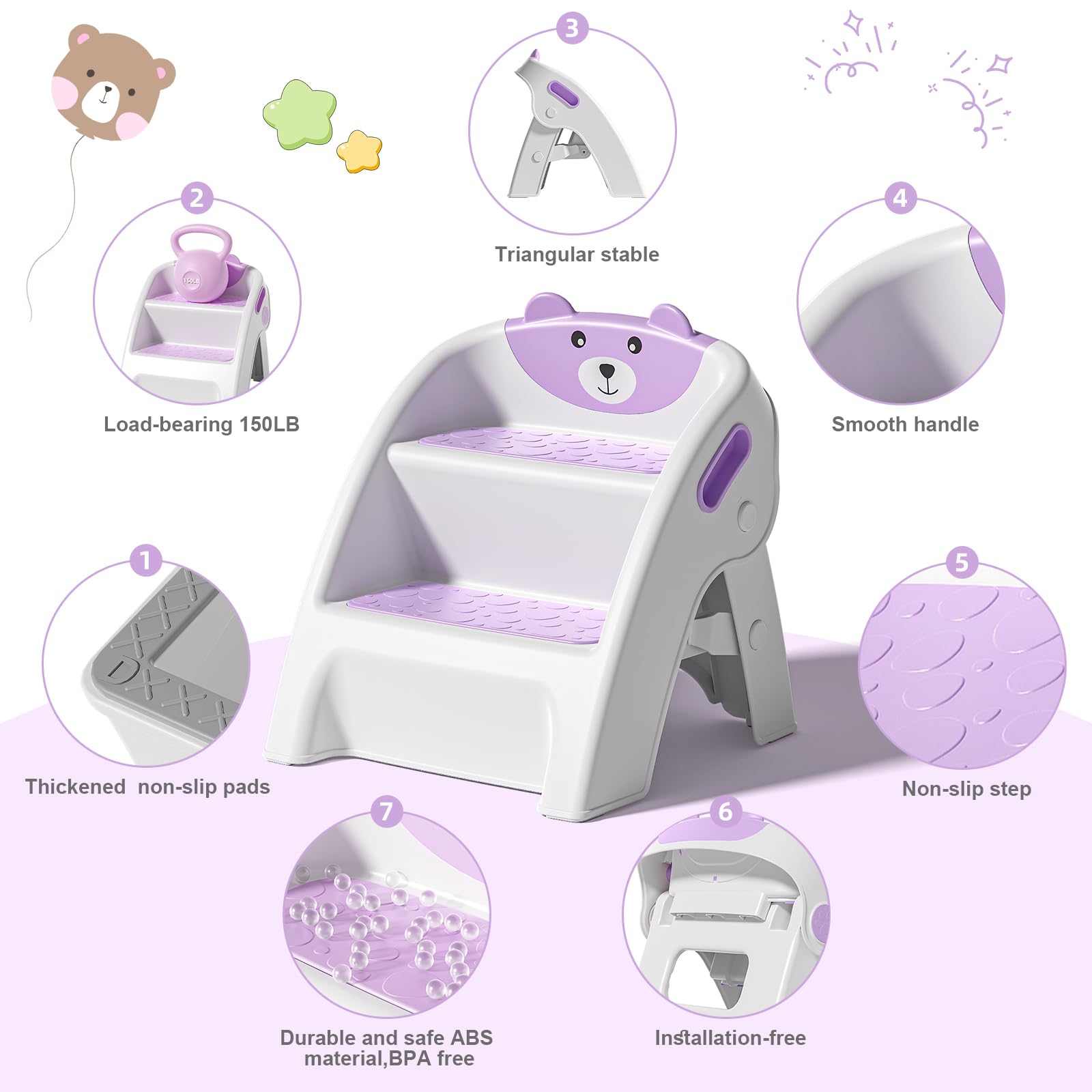 Tavlshero side handles provide easy transport for caregivers.