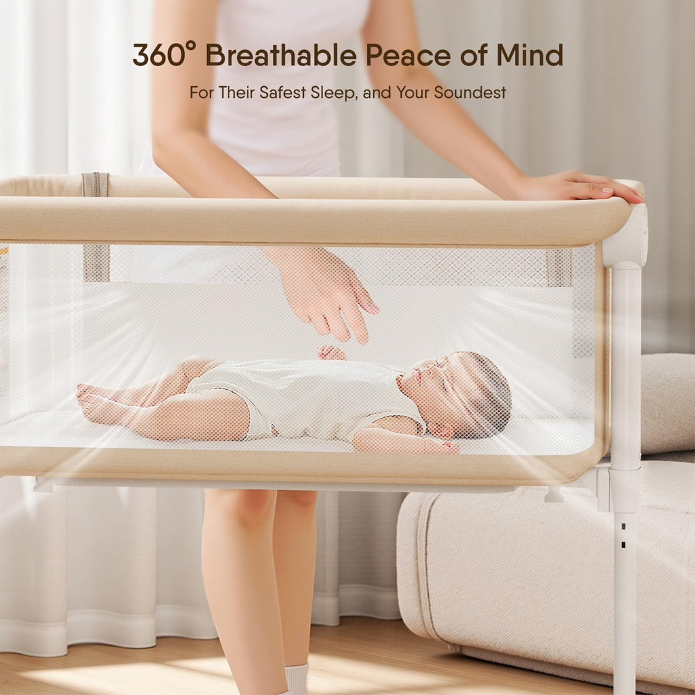 Hassle-free in-minute assembly and large storage basket for essentials.