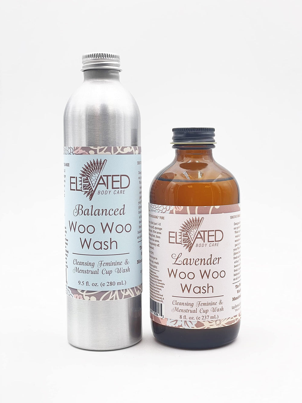 Taylor’s Elev ated Woo Woo Wash pump bottle for easy dispensing