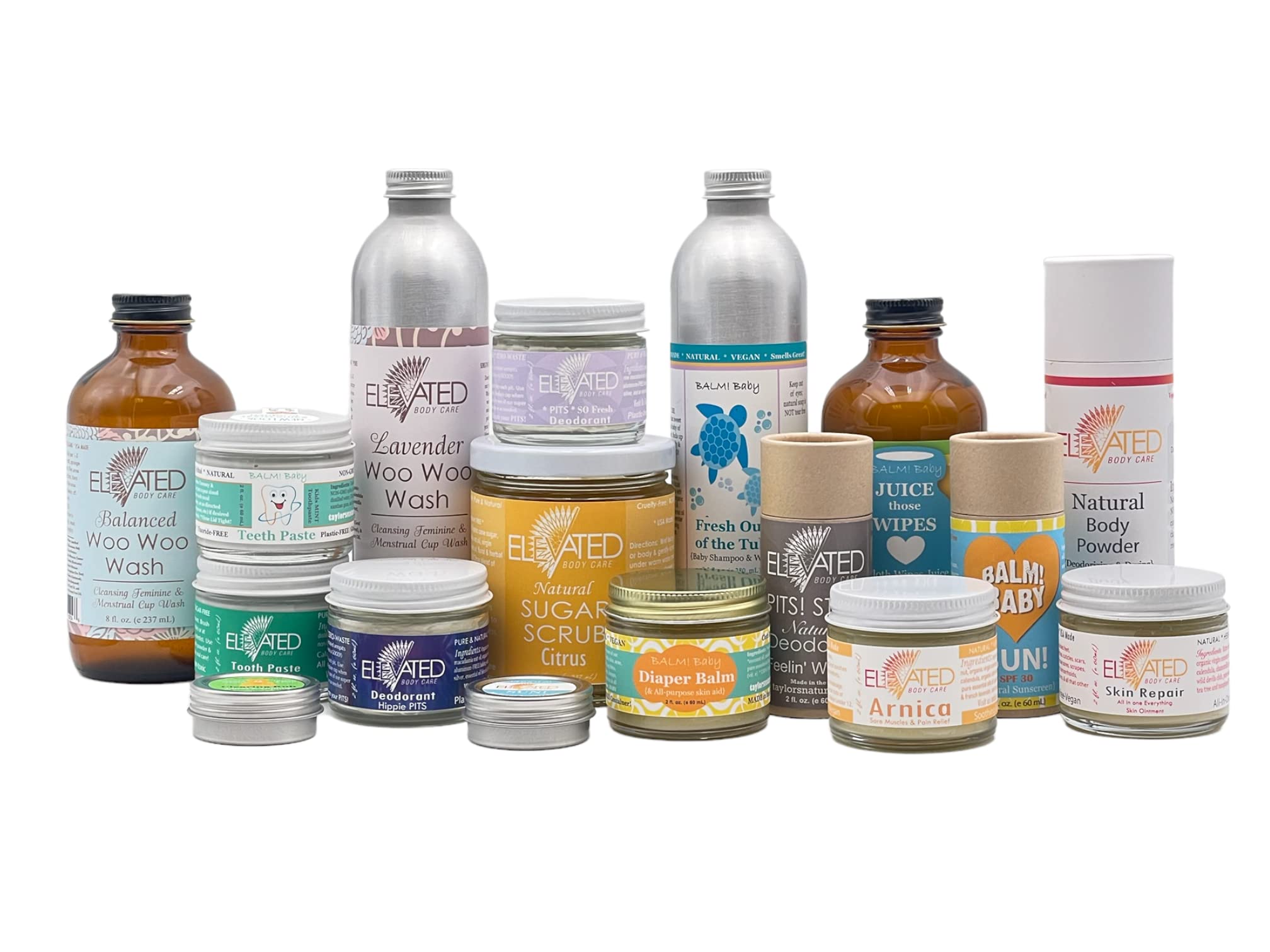 Taylor’s Elev ated Woo Woo Wash vegan and cruelty-free formula