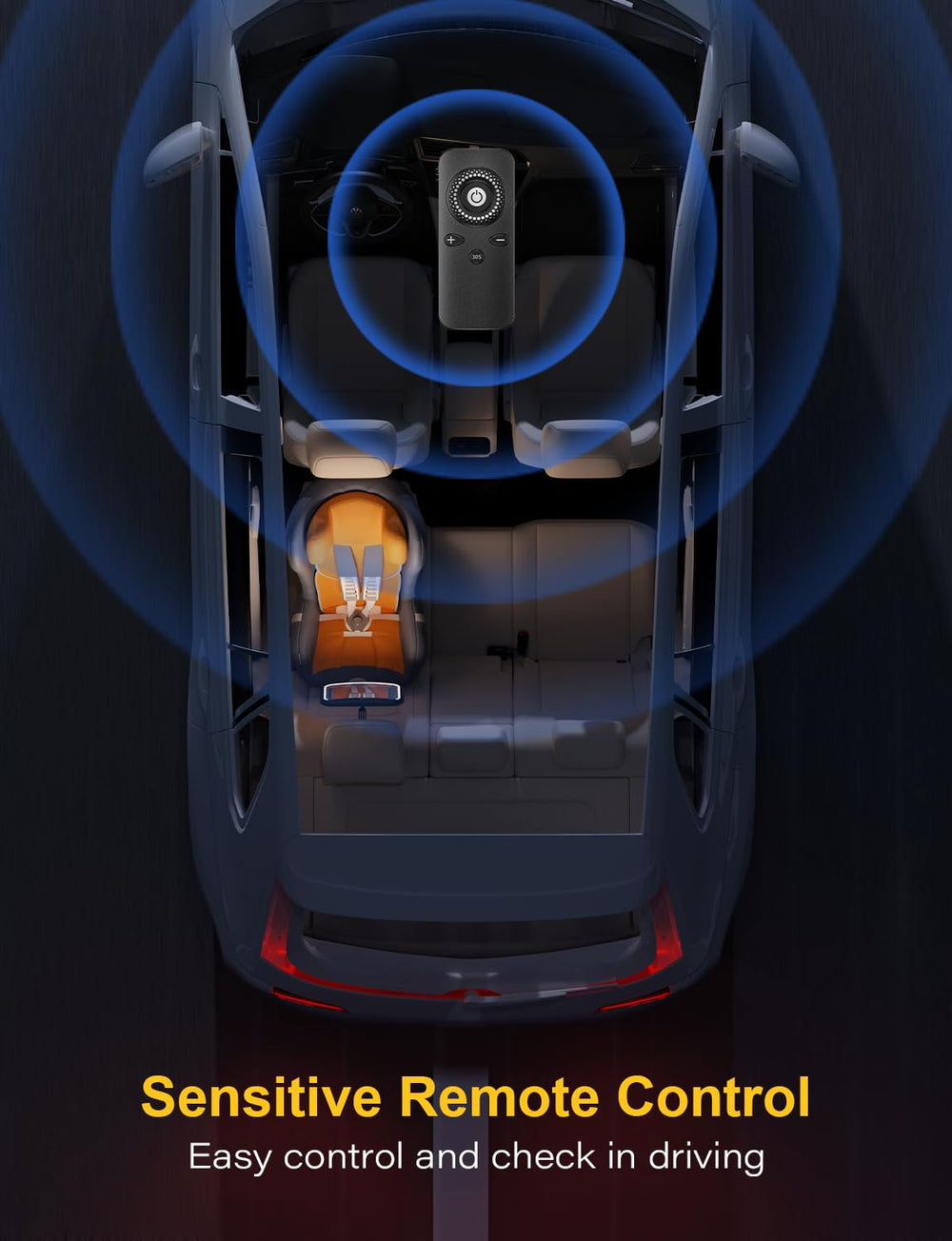 TAZENI durable hook clamp design supports steady in-car use