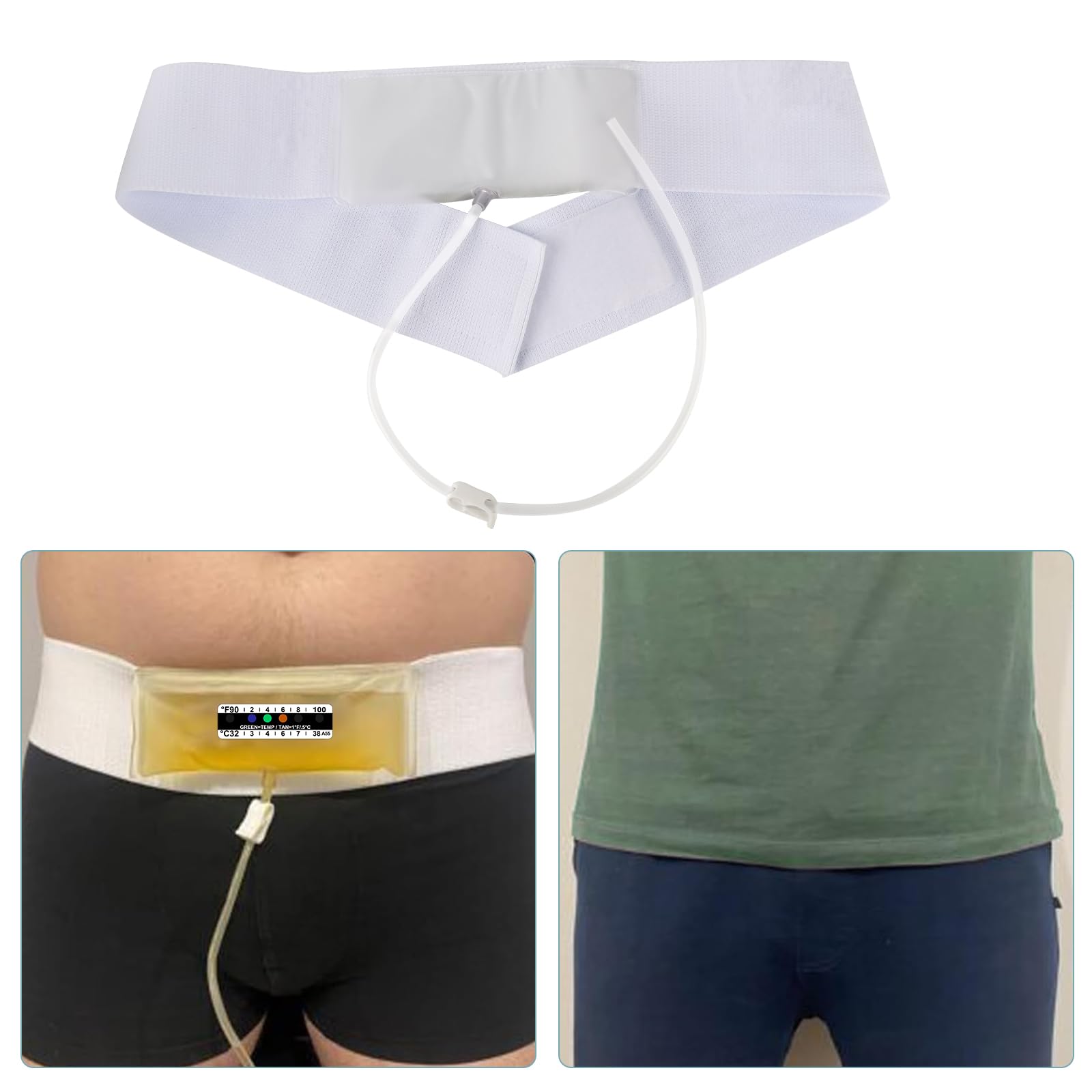 TAZKZZY adjustable waistband demonstrating flexible fit for all body types