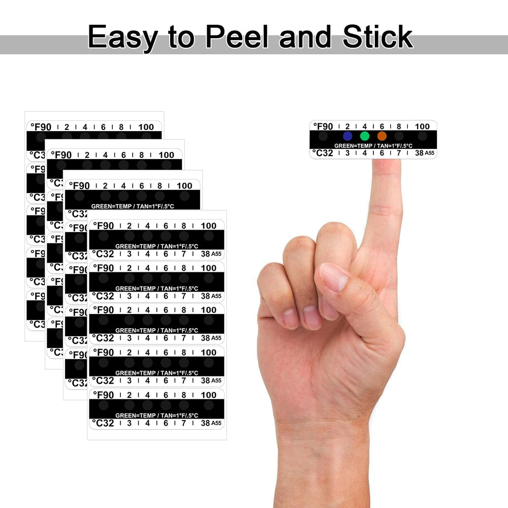 TAZKZZY temperature strips 20-pack for quick urine temperature checks