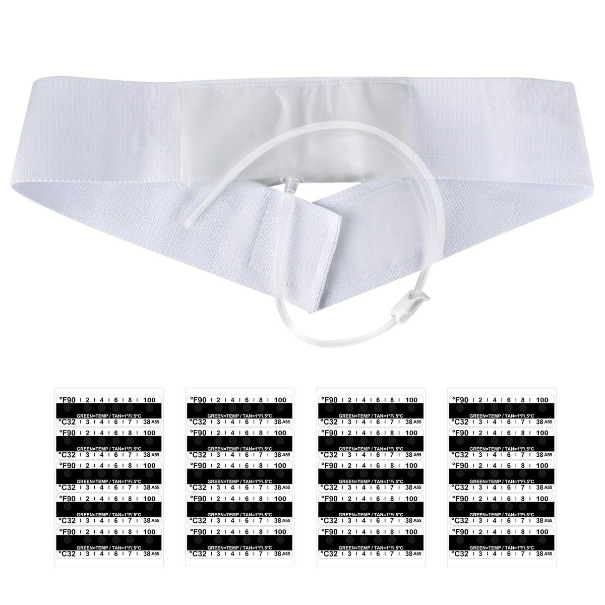 TAZKZZY urine storage belt 43-inch waistband for discreet daily wear
