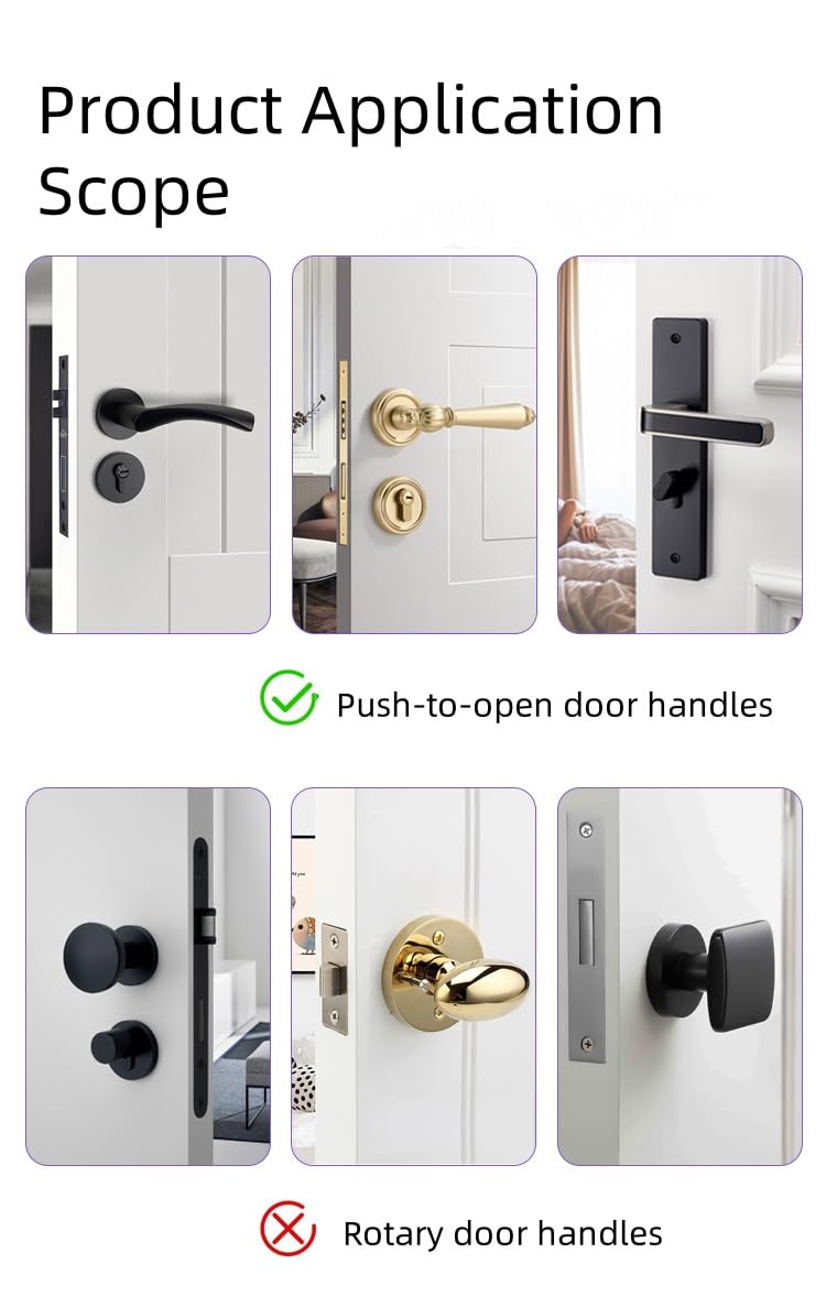 Tazyuxd kid safety lock easily installs with no tools required.