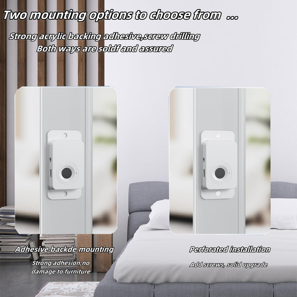 Tazyuxd multi-functional door lock for cabinets, drawers, and furniture.