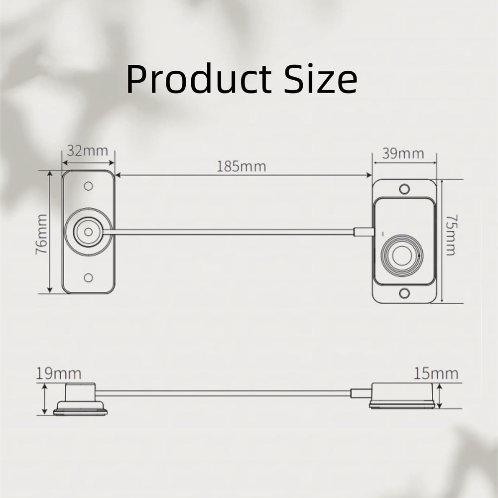 Tazyuxd two-pack door locks provide convenient home safety options.