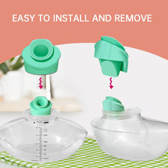 TB Tbuymax replacement valve set for Elvie wearable pump on silicone surface