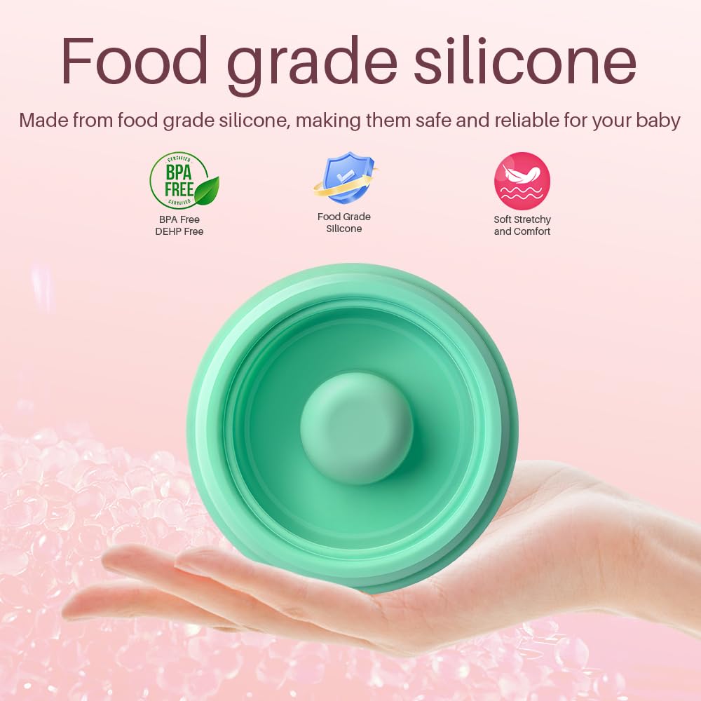 TB Tbuymax food-grade silicone diaphragm close-up emphasizes BPA-free design